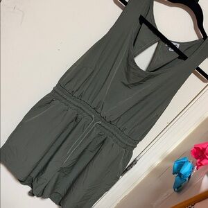 Chic Olive Green Romper